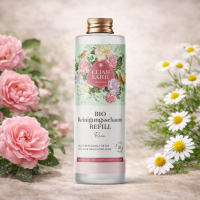 Bio Reinigungsschaum Rose 100ml Refill Nachfüllflasche