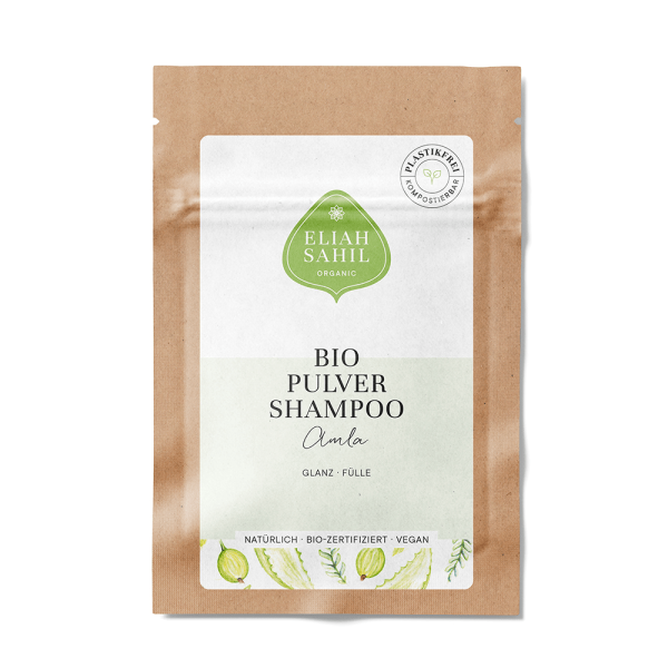 Organic Powder Shampoo Amla Travel Size 10g