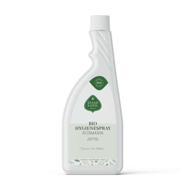Organic Hand Sanitizer Rosemary Aloe Vera Refill 510ml